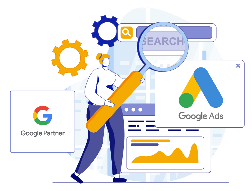เราเป็น Google Partner รับทำโฆษณา Google Ads ใช้ Keyword คุณภาพ ติดหน้าแรกบน Google เพิ่มยอดขาย